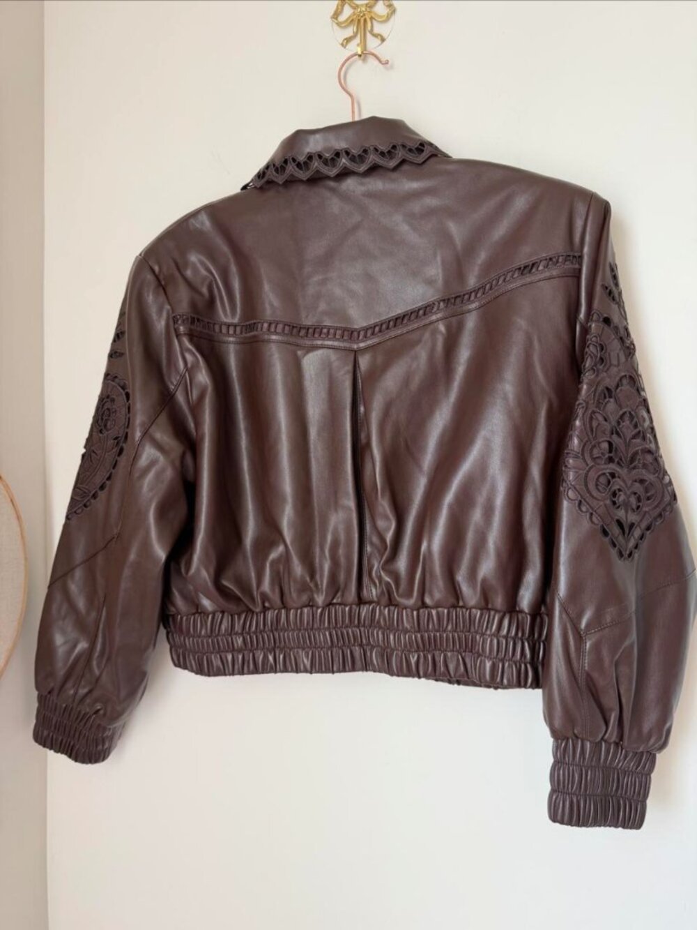 House of Harlow Leather Jacket - Medium - Picture 5 of 7